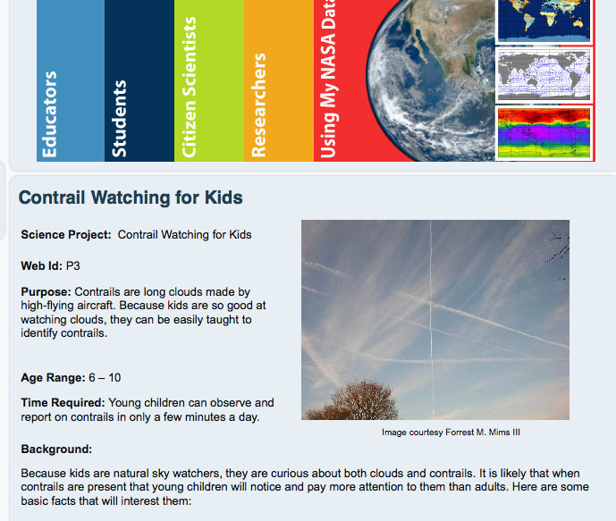 George Orwell Meet Nasa Contrail Education